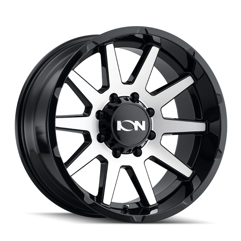 ION Type 143 20x9 / 8x170 BP / 18mm Offset / 125.2mm Hub Black/Machined Wheel