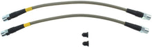 Load image into Gallery viewer, StopTech 09-11 Audi A6 Quattro / 07-11 S6 Front Stainless Steel Brake Line Kit