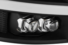 Load image into Gallery viewer, AlphaRex 07-13 Chevy 1500HD(NewBody) NOVA LED Proj Headlight Plank Sty Glos Blk w/Activ Lite/Seq Sig