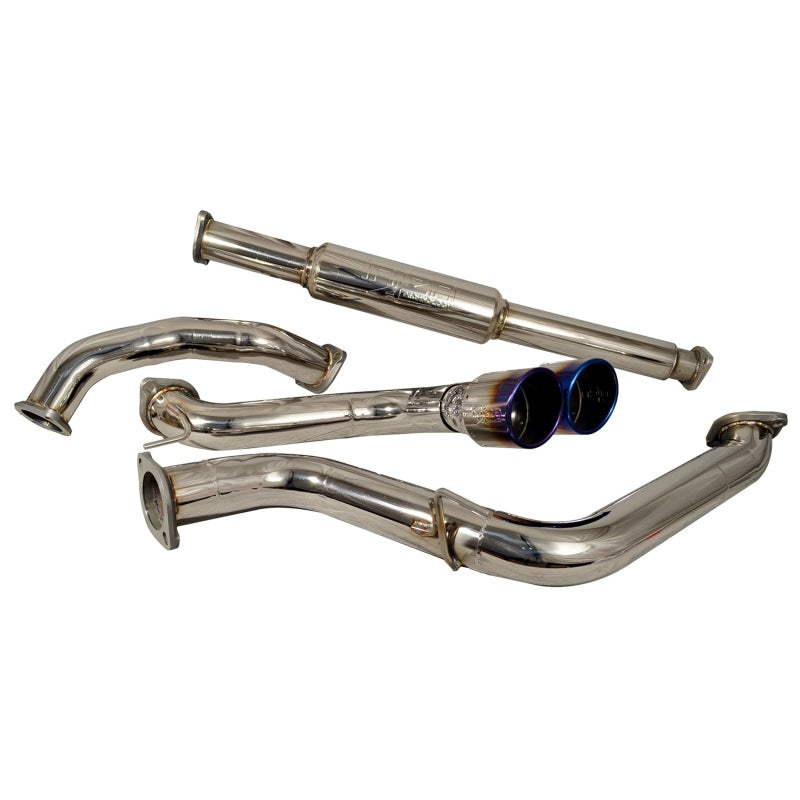 Injen 13--19 Ford Focus ST 2.0L (t) 3.00in Cat-Back Stainless Steel Exhaust System w/Titanium Tip