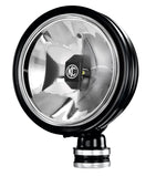 KC HiLiTES 6in. Daylighter Gravity G6 LED Light 20w SAE/ECE Driving Beam (Single) - Black SS