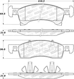 StopTech Street Brake Pads