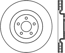 Load image into Gallery viewer, StopTech 07-13 Mustang Shelby / 11-13 Mustang GT Front Left Slotted &amp; Drilled CRYO-STOP Brake Rotor