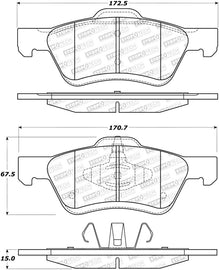 StopTech Street Brake Pads