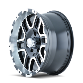 ION Type 179 18x9 / 8x165.1 BP / 12mm Offset / 130.8mm Hub Black/Machined Wheel