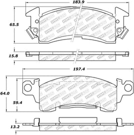 StopTech Street Select Brake Pads - Rear