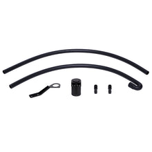 Load image into Gallery viewer, Mishimoto 07-10 BMW N54 Baffled Oil Catch Can Kit - Black (CCV Side)