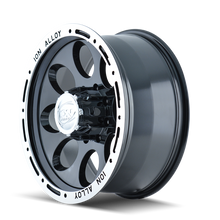 Load image into Gallery viewer, ION Type 174 15x8 / 6x139.7 BP / -27mm Offset / 106mm Hub Black/Machined Wheel