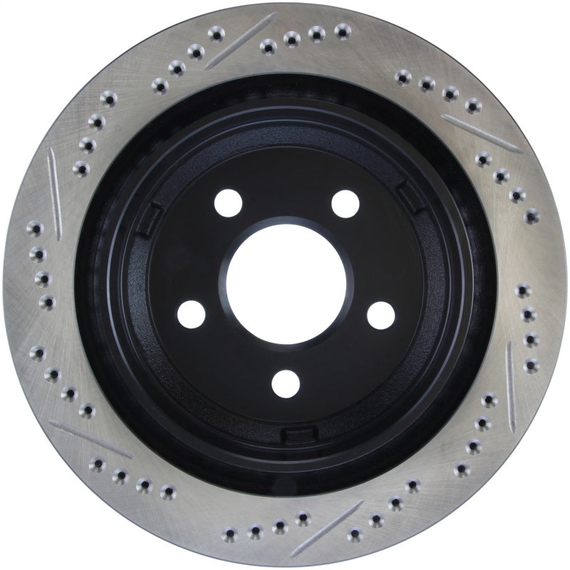 StopTech 98-02 Chevrolet Camaro / Pontiac Firebird/Trans Am Slotted & Drilled Rear Left Rotor