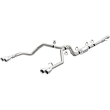 Load image into Gallery viewer, MagnaFlow 2019 Chevy Silverado 1500 V8 5.3L Street Series Quad Split Rear Exhaust w/ Polished Tips