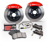 StopTech 07-20 Chevy Tahoe w/ Blue ST-60 Calipers 380x32mm Slotted Rotors Front Big Brake Kit