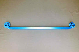 Cusco Power Brace Rear Member Steel Oval Shaft - 2019+ Toyota RAV4 2WD