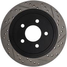 Load image into Gallery viewer, StopTech 05-10 Ford Mustang Slotted &amp; Drilled Right Rear Rotor