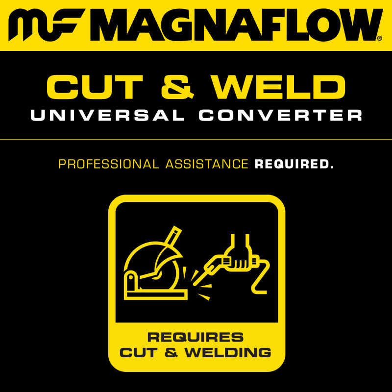 MagnaFlow Conv Univ 2in Inlet/Outlet Vehicle Specific CA OBDII
