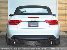 Load image into Gallery viewer, AWE Tuning Audi B8 / B8.5 S5 Cabrio Touring Edition Exhaust - Resonated - Chrome Silver Tips
