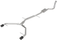 Load image into Gallery viewer, aFe 17-19 Audi A4 (B9) MACH Force-Xp 3in to 2.5in 304 SS Cat-Back Exhaust System-Dual Carbon Tips