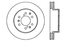 StopTech 07-11 GM Silverado 1500 Cross Drilled Right Front Rotor