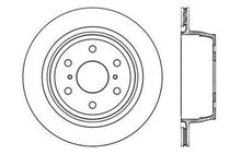 Load image into Gallery viewer, StopTech 07-10 GMC Sierra (w/ Rear Drum) / 07-09 GMC Yukon Rear Left Slotted &amp; Drilled Rotor