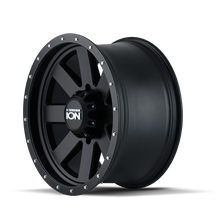 Load image into Gallery viewer, ION Type 134 17x8.5 / 6x135 BP / 6mm Offset / 87mm Hub Matte Black/Black Beadlock Wheel