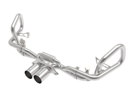 aFe 14-16 Porsche 911 GT3 991.1 H6 3.8L MACH Force-Xp 304 SS Cat-Back Exhaust System w/ Brushed Tips