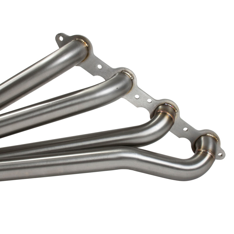 BBK 10-15 Camaro LS3 L99 Long Tube Exhaust Headers With Converters - 1-3/4 304 Stainless