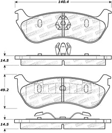 StopTech Street Select Brake Pads