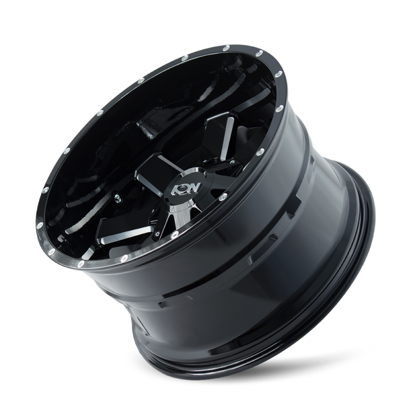 ION Type 141 18x9 / 5x150 BP / 0mm Offset / 110mm Hub Gloss Black Milled Wheel