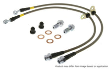 Load image into Gallery viewer, StopTech 04-08 Cadillac STS/XLR/XLR-V/SLS / 05-08 Corvette Stainless Steel Front Brake Line Kit