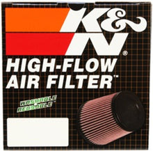 Load image into Gallery viewer, K&amp;N Filter Universal Rubber Filter 2 1/2 inch Flange 6 inch Base 5 inch Top 5 1/2 inch Height