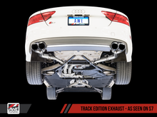 Load image into Gallery viewer, AWE Tuning Audi C7 / C7.5 S6 4.0T Track Edition Exhaust - Chrome Silver Tips