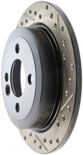 Load image into Gallery viewer, StopTech 07-09 Mini Cooper/Cooper S Slotted &amp; Drilled Left Rear Rotor