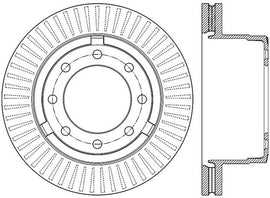 StopTech Power Slot 12-13 Ford F-250/F-350 Rear Right Slotted Rotor