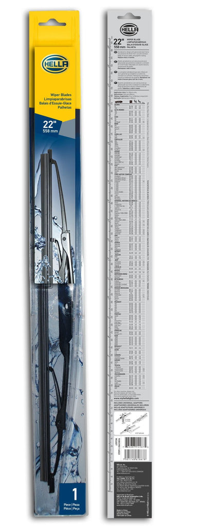 Hella Standard Wiper Blade 22in - Single