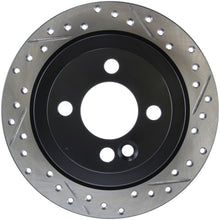 Load image into Gallery viewer, StopTech 07-09 Mini Cooper/Cooper S Slotted &amp; Drilled Left Rear Rotor