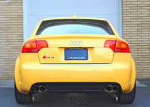 Load image into Gallery viewer, AWE Tuning Audi B7 RS4 Track Edition Exhaust - Diamond Black Tips
