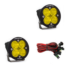 Load image into Gallery viewer, Baja Designs Squadron R Sport Wide Cornering Pair LED Light Pods - Amber