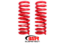 Load image into Gallery viewer, BMR 08-18 Dodge Challenger Rear Lowering Springs 1.25in Drop Performance Version - Red