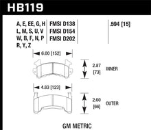 Load image into Gallery viewer, Hawk 82-02 Chevrolet S10 / 83-94 Chevrolet S10 Blazer HT-10 Race Front Brake Pads