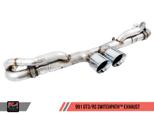 Load image into Gallery viewer, AWE Tuning Porsche 991 GT3 / RS SwitchPath Exhaust - Diamond Black Tips