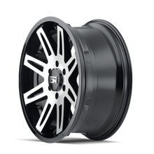 Load image into Gallery viewer, ION Type 142 20x9 / 6x135 BP / 25mm Offset / 87.1mm Hub Black/Machined Wheel