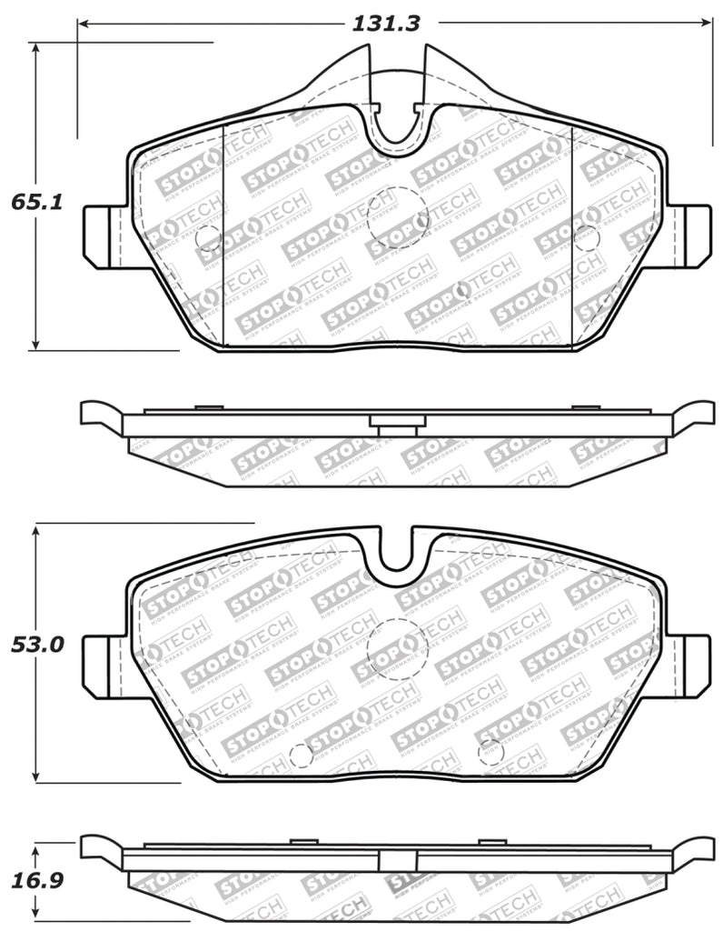 StopTech Performance Brake Pads