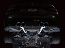Load image into Gallery viewer, AWE Track Edition Catback Exhaust for BMW G8X M3/M4 - Chrome Silver Tips