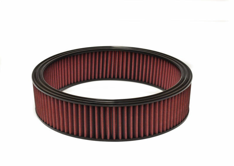 Injen Performance Air Filter 14in Round x 3in Tall - 1in Pleats