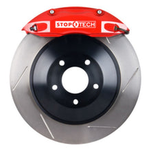 Load image into Gallery viewer, StopTech 05-14 Ford Mustang GT BBK Front ST-40 Red Calipers 1pc 355x32 Slotted Rotors