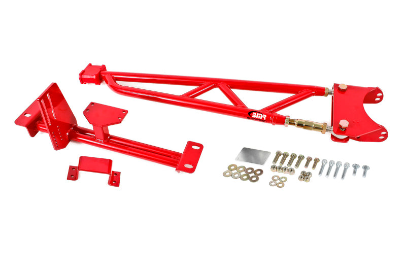 BMR 93-02 F-Body w/o DSL Torque Arm Tunnel Mount (For Stock Exhaust) - Red